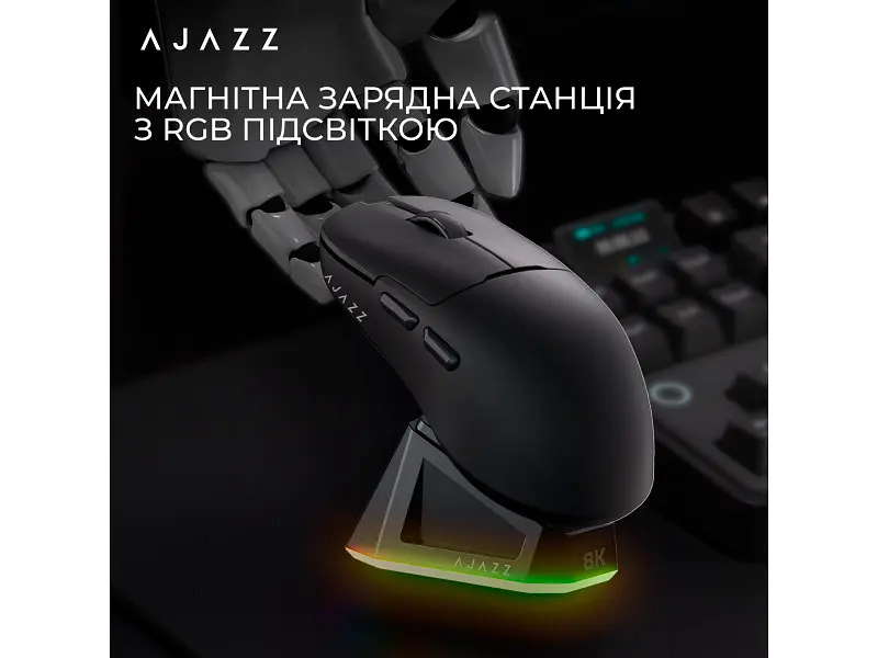 Миша Ajazz AJ159PRO Black (AJ159-PRO-B) - фото 12