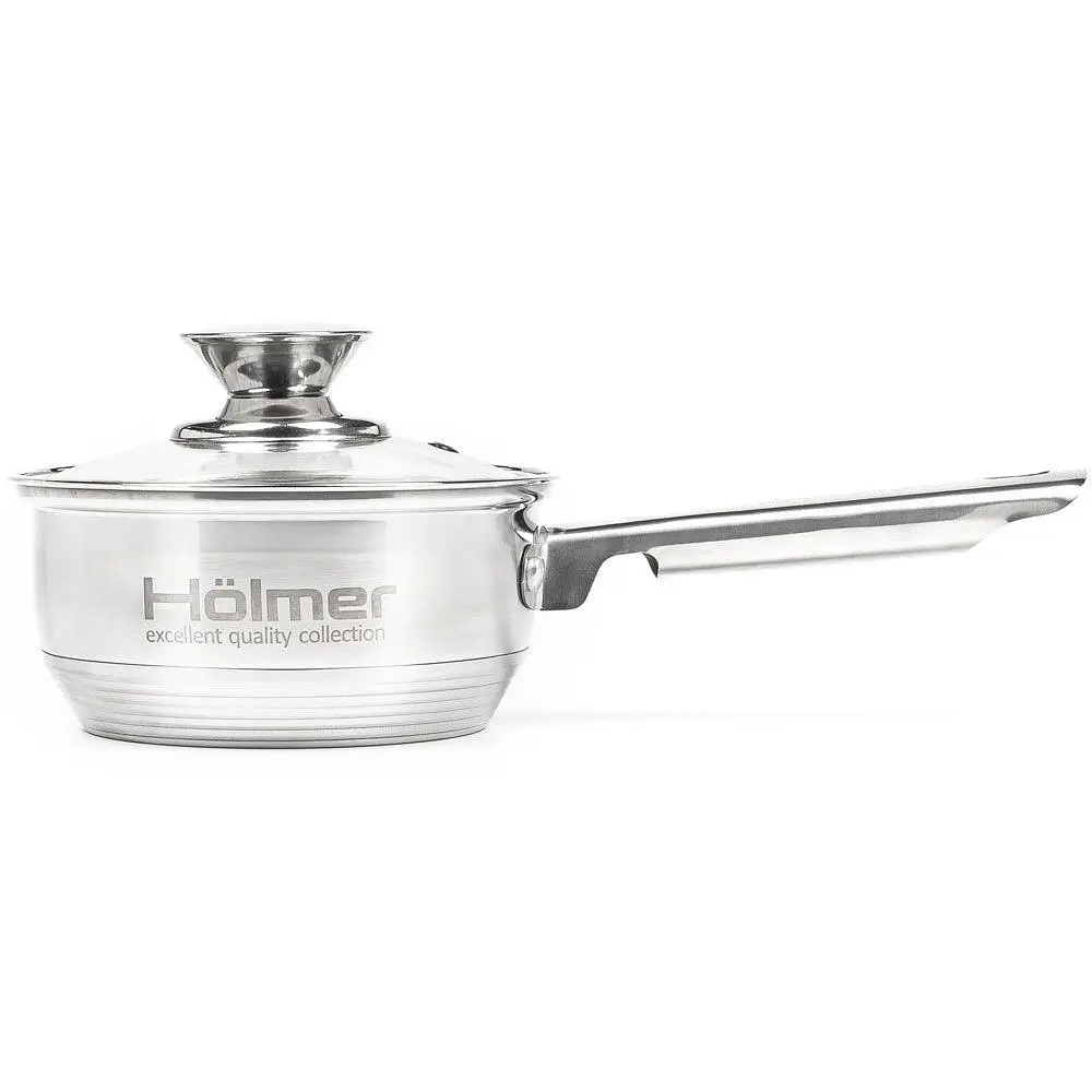 Ковш с крышкой Holmer SP-12515-SS, 1,5 л (SP-12515-SS) - фото 3