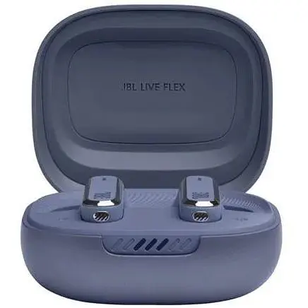 Наушники беспроводные JBL Live Flex TWS (JBLLIVEFLEXBLU) синие - фото 2