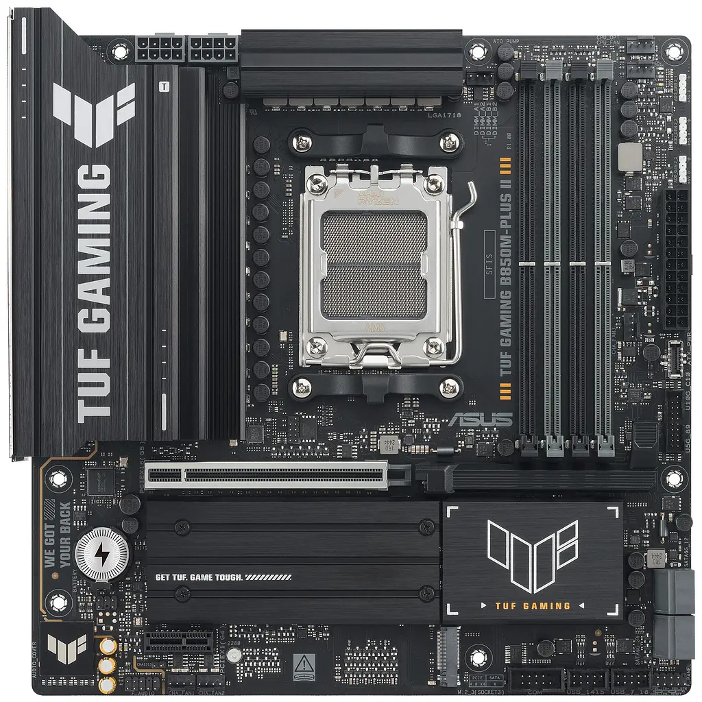 Материнская плата Asus TUF Gaming B850M-Plus II Socket AM5 - фото 2