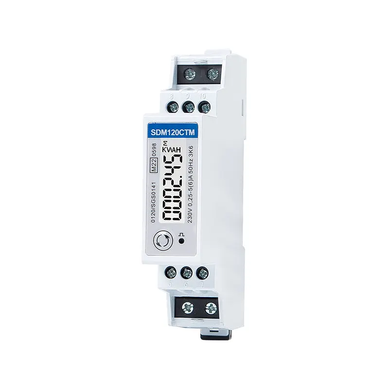 Лічільник Single phase energy meter Eastron SDM 120CT-M-40mA (ESCT-TA16 120A/40mA) - фото 2