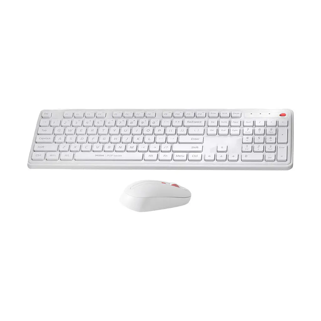 Комплект Xiaomi MiiiW Keyboard and Mouse Combo Gen 3 PB03 Wireless UA White (MW24PB03 White) - фото 2