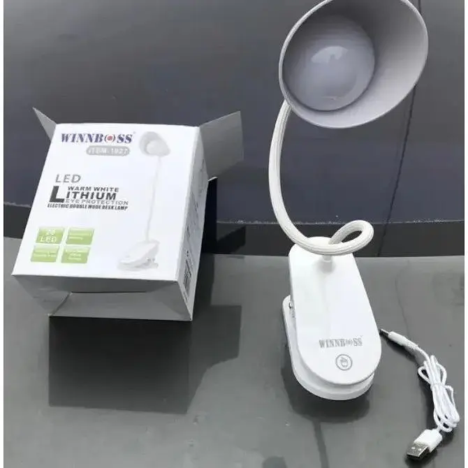 Настольная лампа Winnboss 1927 аккумуляторная на прищепке - фото 4
