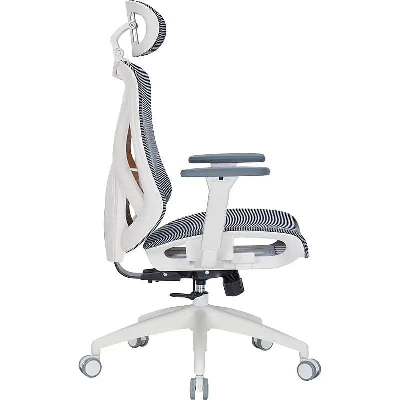 Крісло офісне Officepro Atlas OC630-W-DG-DG White/Dark Gray (OC630-W-DG-DG) - фото 5
