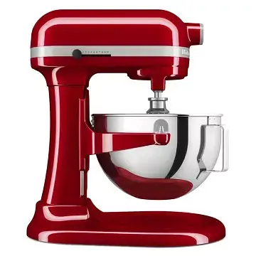 Кухонна машина KitchenAid Heavy Duty 5,2 л 5KSM55SXXEER з підйомною чашею, червоний