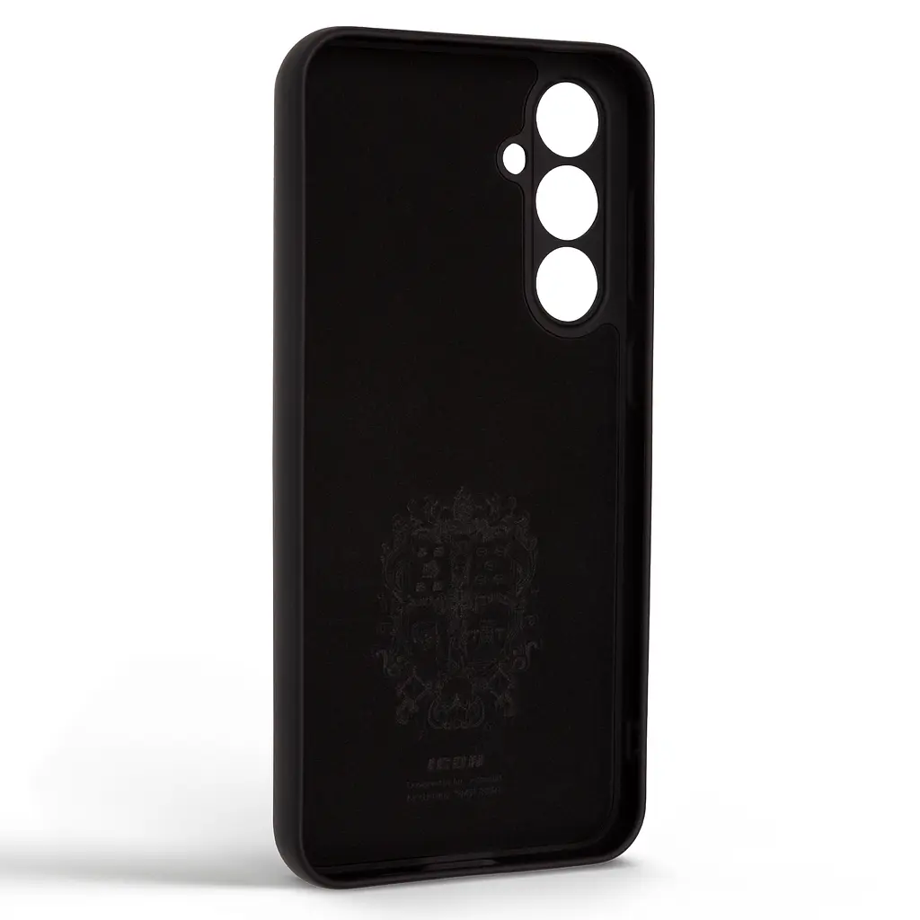 Силиконовый чехол для Samsung Galaxy S23 FE 5G (SM-S711), Icon Ring, черный, панель-накладка, с кольцом-подставкой на 360°, противоударный, возможность использования магнитных держателей, ArmorStandart (ARM72788) - фото 2
