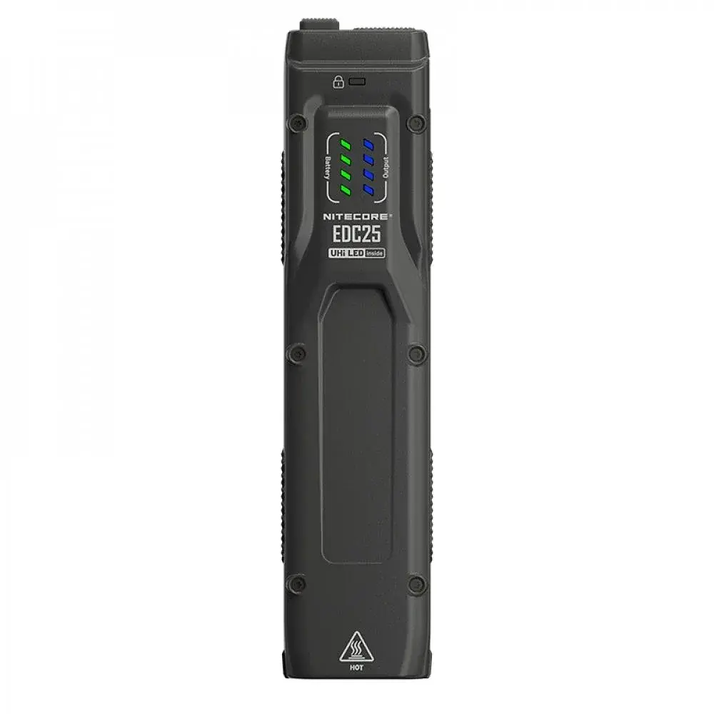 Ліхтар Nitecore EDC25 2xNiteLab UHi 20 3000 люмен 6 режимів USB Type-C (1088-6-1539) - фото 2