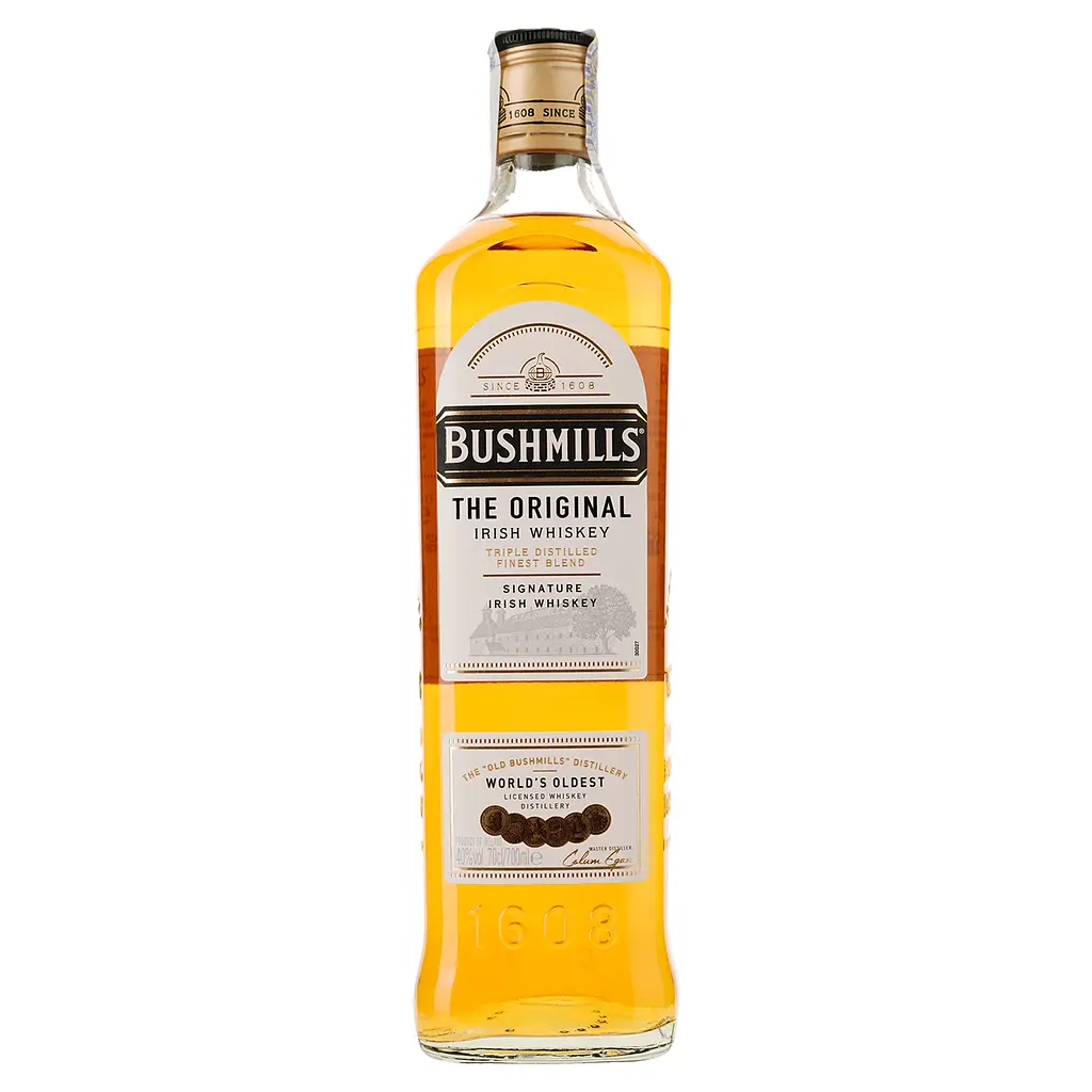 Упаковка віскі Bushmills Original 40% 4.2 л (0.7 л х 6 шт.) - фото 2