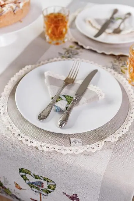 Салфетка Прованс Garden круглая D-29 см (35436) - фото 2