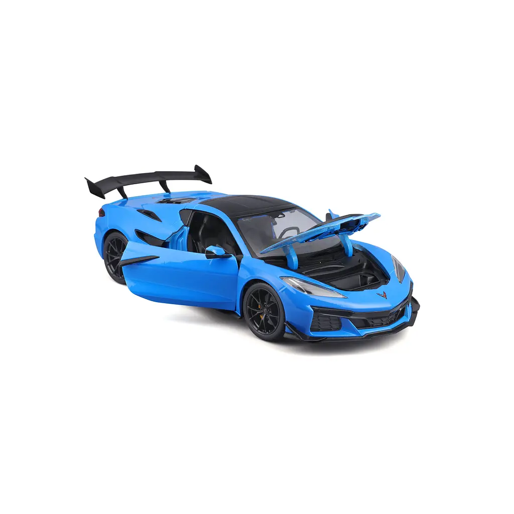 Машинка іграшкова Maisto 2025 Corvette ZR1 Coupe, масштаб 1:18 (31475 blue.met) - фото 4