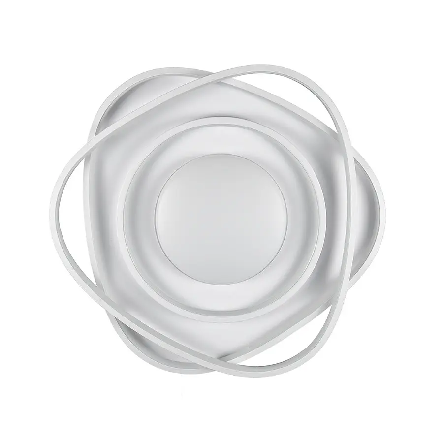 Люстра стельова LED Levistella 7871015, 90W, білий, з пультом, сучасний стиль для дому - фото 5