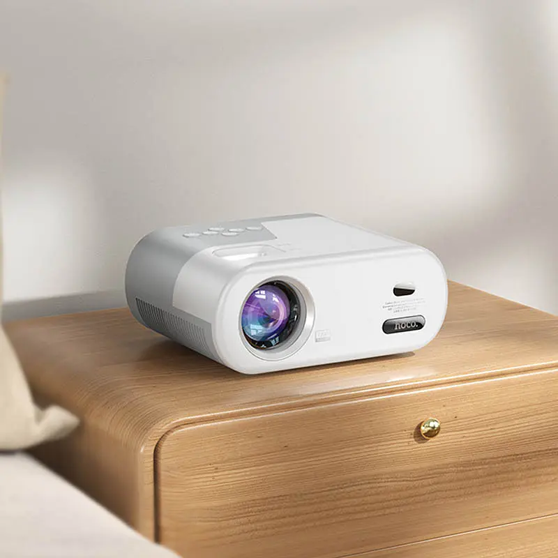 Проектор Hoco DT2 Smart 720p Android version Gray / White - фото 7