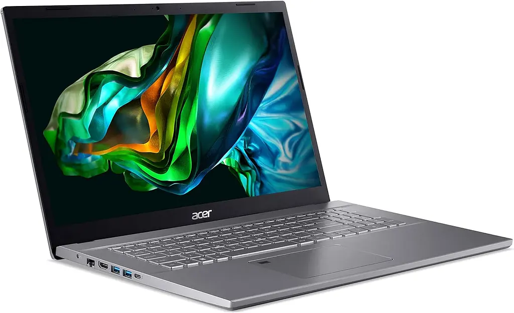 Ноутбук Acer Aspire 5 A517-53 17.3' FHD IPS, Intel i7-12650H, 16GB, F512GB, UMA, Lin, сірий (NX.KQBEU.004) - фото 2