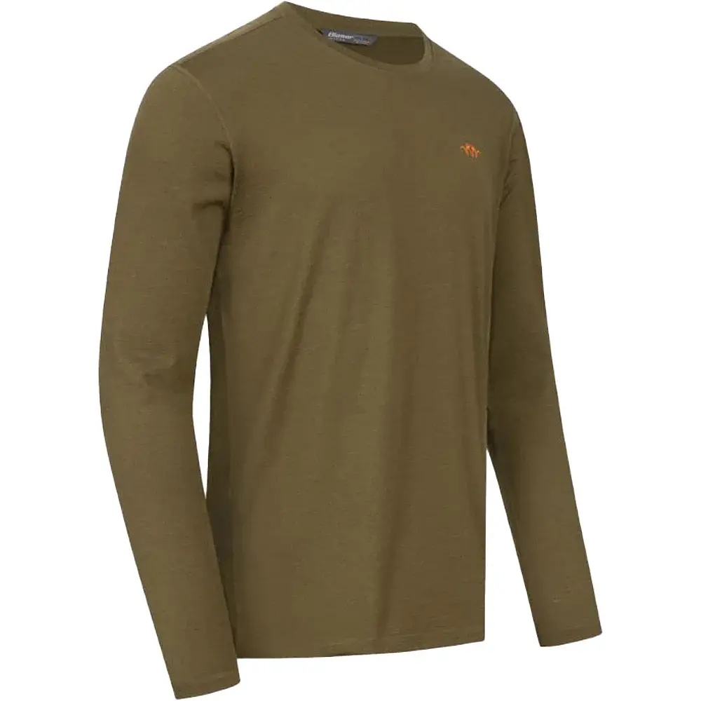 Лонгслив Blaser Active Outfits Men’s Merino Base 160 LS Shirt Dark Olive - фото 2