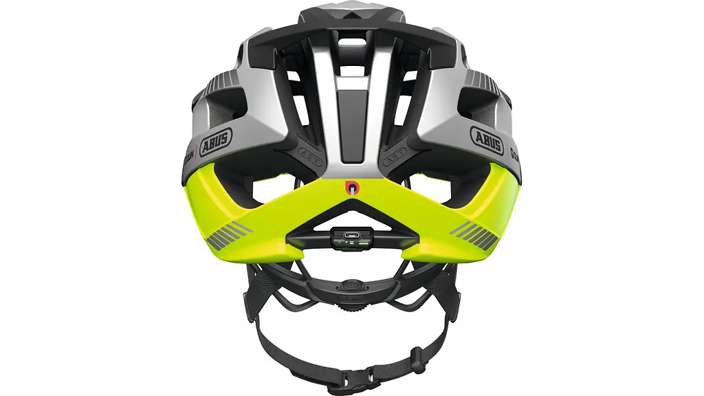 Велошолом Abus Moventor QR M Neon Yellow (1007-685156) - фото 4