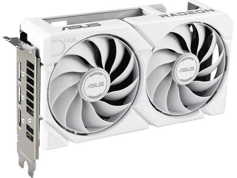 Відеокарта Asus DUAL-RX9060XT-16G-WHITE (90YV0LG3-M0NA00) - фото 2
