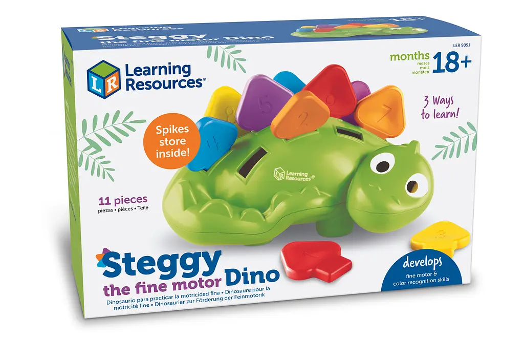 Игрушка-сортер Learning Resources Стегги Динозаврик (LER9091) - фото 5