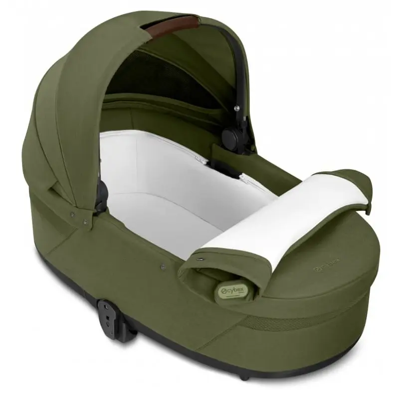 Коляска Cybex Balios 3 в 1 Moss Green автокрісло Cloud T i-Size Plus Leaf Green + адаптори - фото 8
