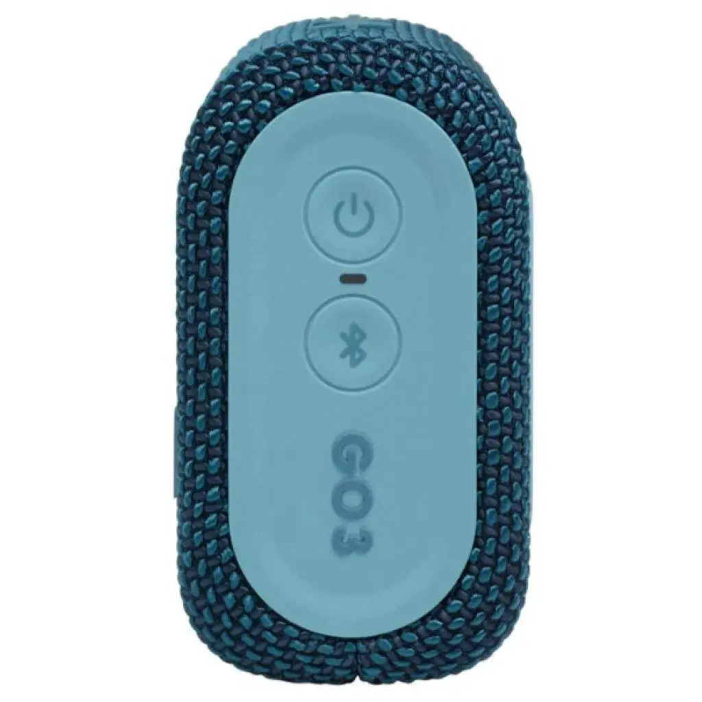 Портативна акустика JBL Go 3 Blue [JBLGO3BLU] [51690] - фото 4