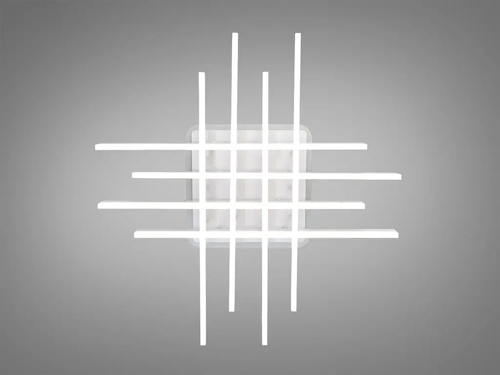Стельова LED люстра Diasha 7012WH LED 3color dimme біла 136 Вт пульт димер підсвітка - фото 3