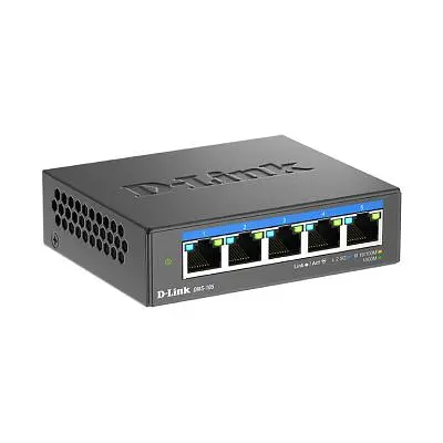 Комутатор мережевий D-Link (DMS-105) - фото 4