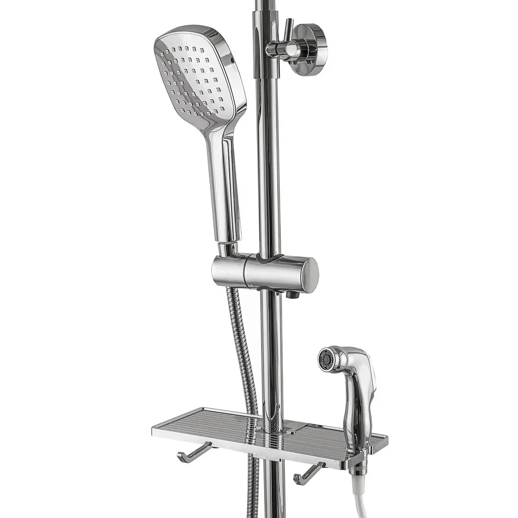 Душевая система Globus Lux DS-006A, Хром - фото 3