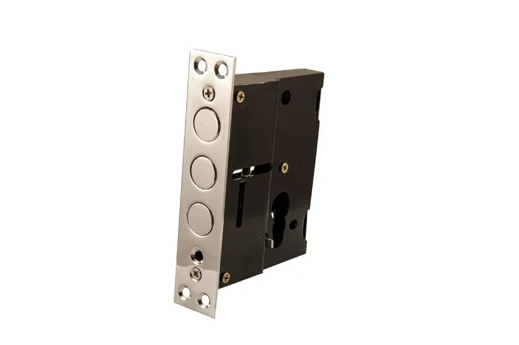 Замок врізний дверний механізм під циліндр FZB A18-4S - фото 2