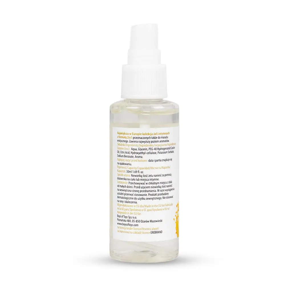 Лубрикант та масажний гель MyLove Aroma Series Intim&Massage Груша 50 мл - фото 4