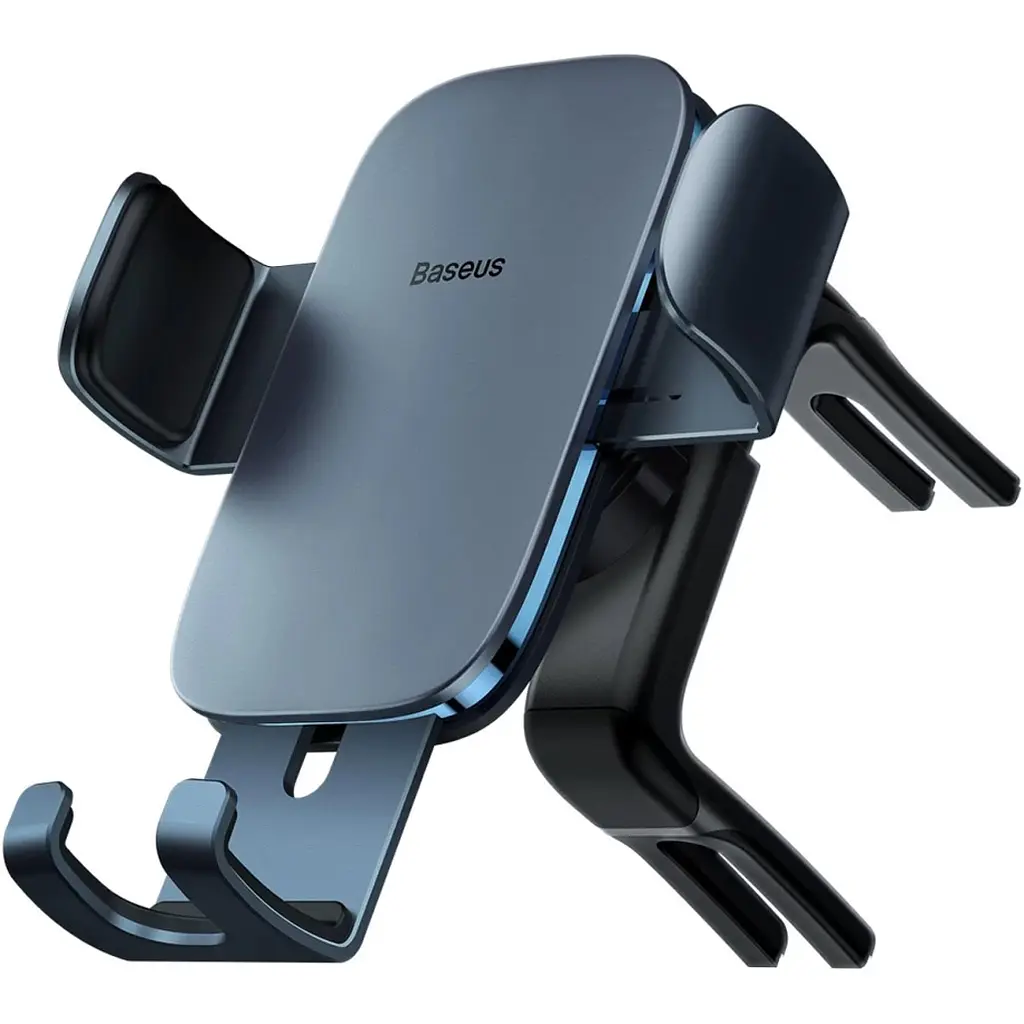 Автодержатель Baseus Metal Age 2 Gravity Car Mount Air Outlet Version Dark Gray (SUJS000013) [104436] - фото 3