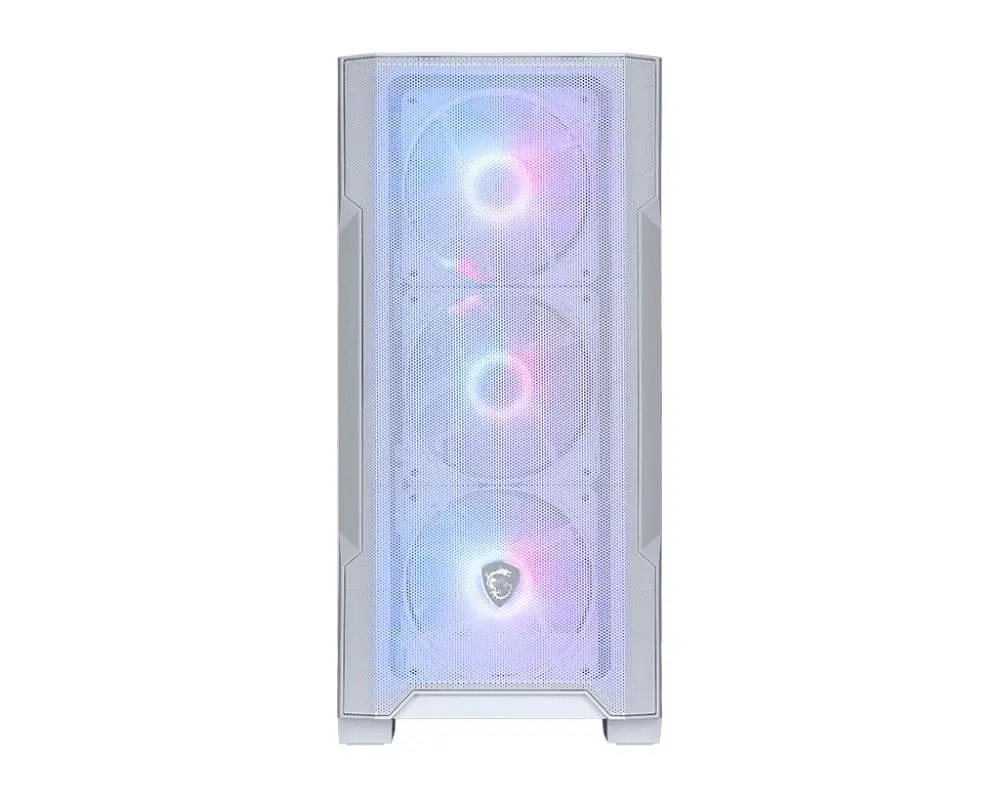 Корпус MATX W/O PSU MAG FORGE M100R WHITE MSI - фото 2