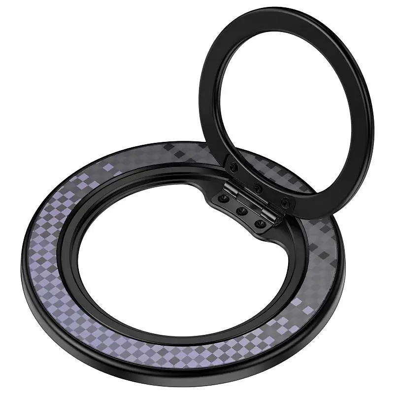 Магнітне кільце-тримач Magnetic Ring Holder Black-Gray Epik teh0029691
