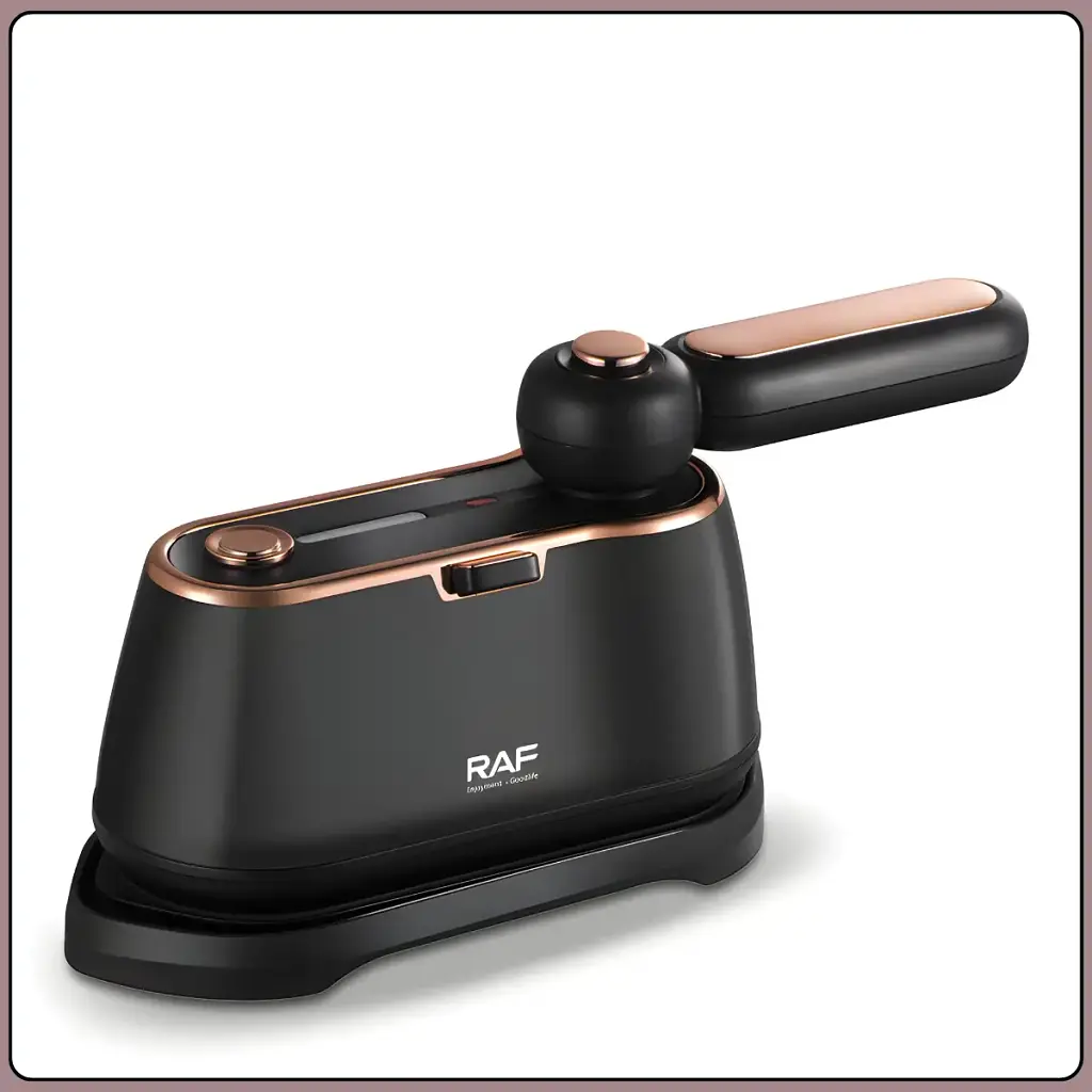 Ручний відпарювач для одягу з поворотною ручкою 180° і резервуаром 120 мл RAF R.1102 1000 Вт