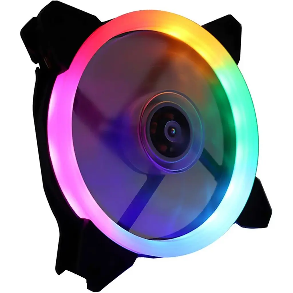 Корпусний вентилятор Cooling Baby Rainbow LED (12025HBRB-1) [167999] - фото 2