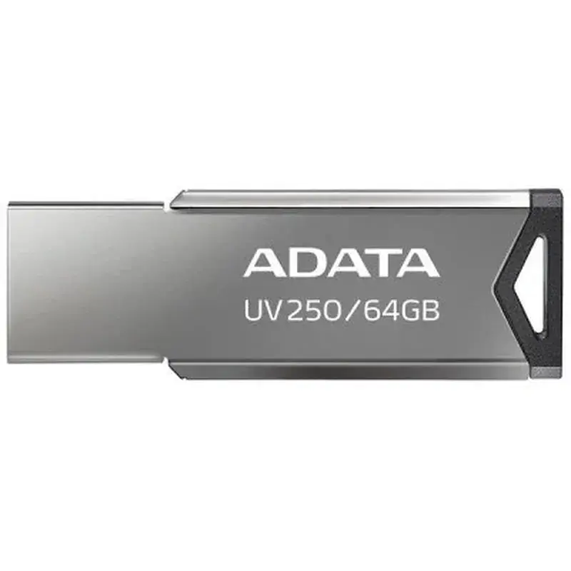 USB флеш накопичувач ADATA 64GB AUV 250 Black USB 2.0 (AUV250-64G-RBK) - фото 3
