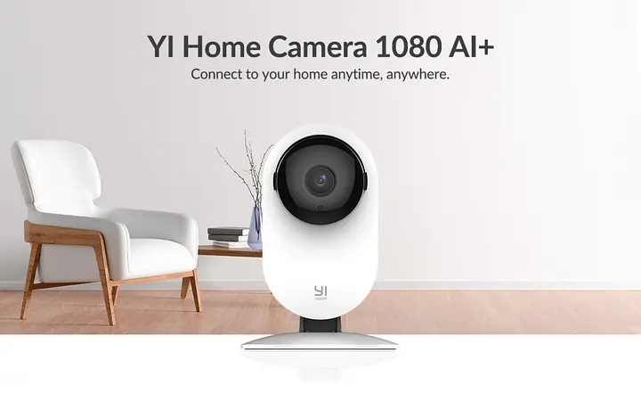IP-камера видеонаблюдения Yi 1080P Home Camera YYS.2016 White 4 pcs - фото 4