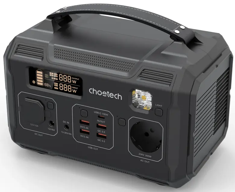 Зарядна станція Choetech BS002 [300W] 2022 Edition [76377] - фото 2