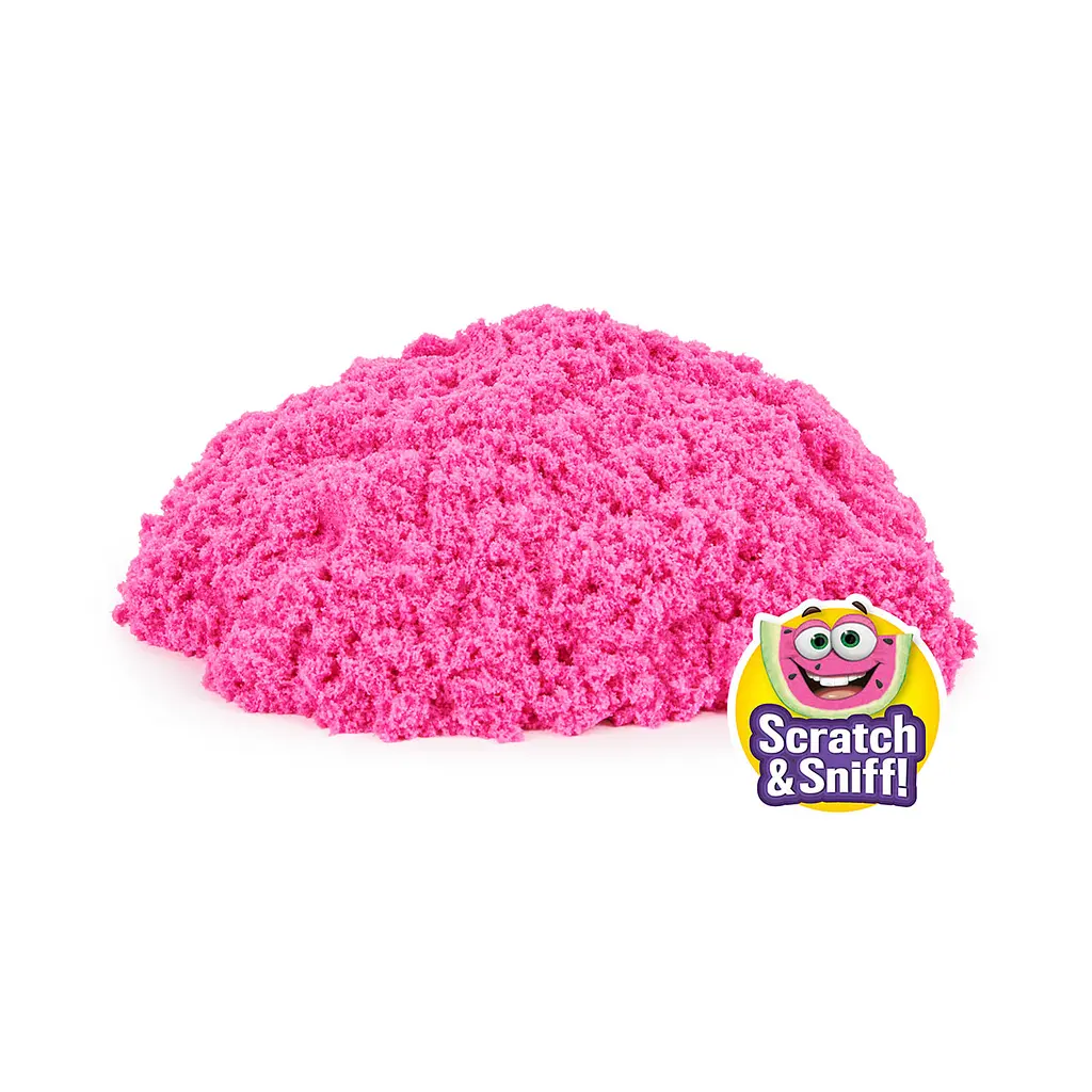 Кінетичний пісок Kinetic Sand Кавуновий вибух, з ароматом, рожевий, 227 г (71473W) - фото 2