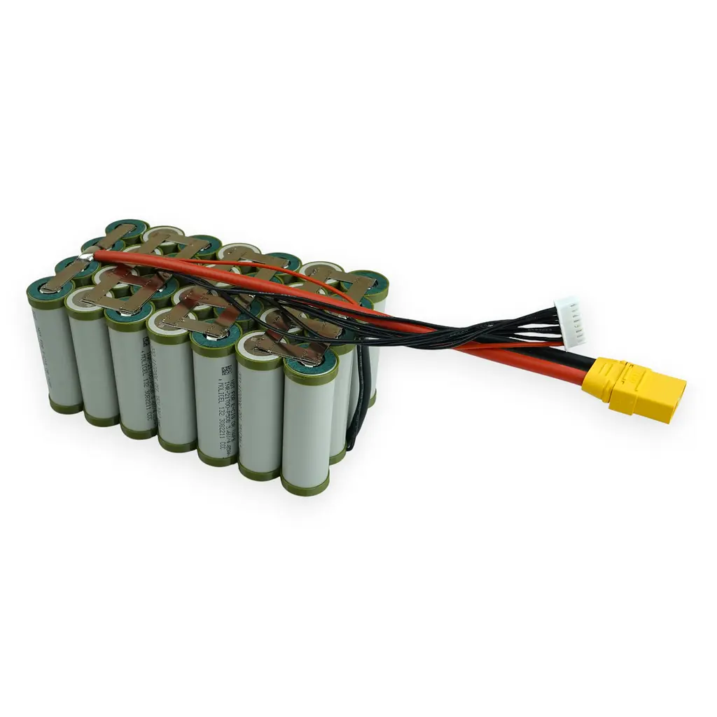 Акумулятор Phoenix drones 7S4P на елементах Molicel INR-21700-P50B 20000 mAh прямокутний - фото 9