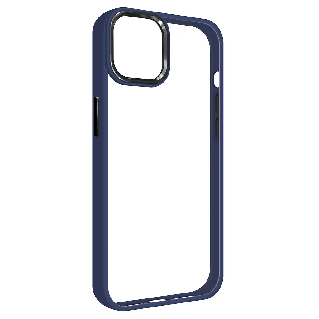 Чехол для Apple iPhone 14 Plus, Unit, синий, прозрачный противоударный чехол-накладка из TPU и поликарбоната (PC), с защитными бортиками, защита всего корпуса от ударов и царапин, ArmorStandart (ARM62486) - фото 2