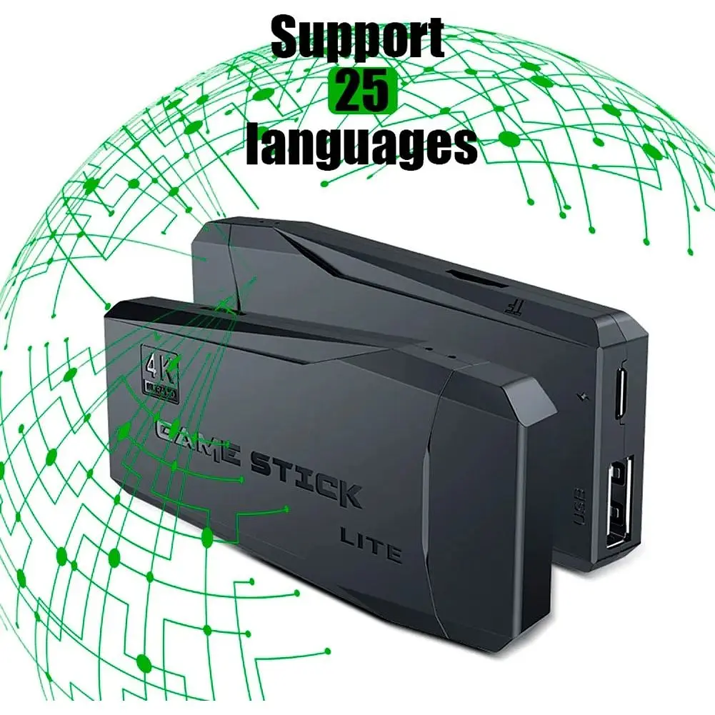 Ретро ігрова приставка Data frog 10000 in 1 HDMI Dongle Y3 Lite [82573] - фото 4