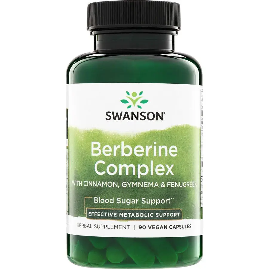 Берберин Swanson Berberine Complex, 90 вегакапсул