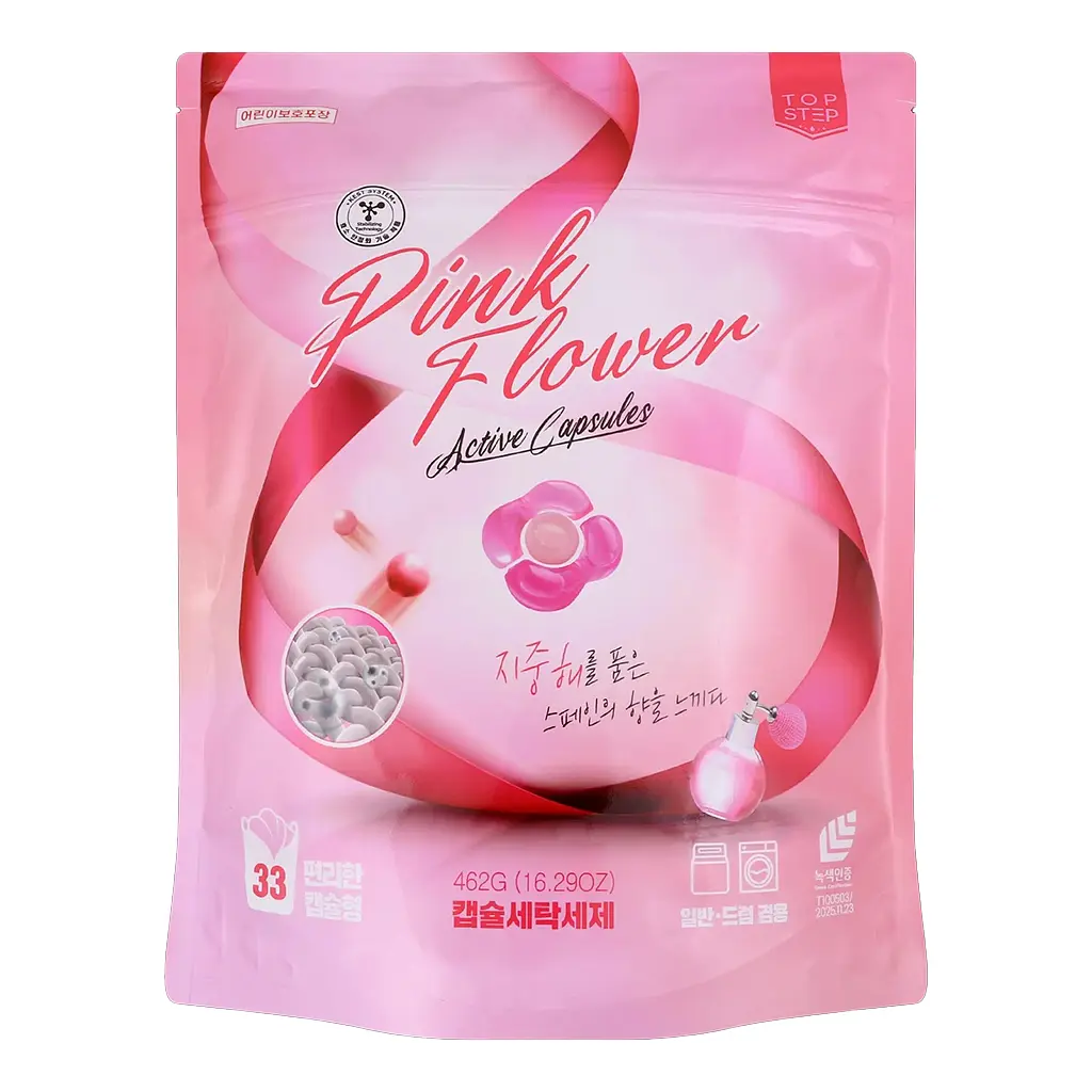 Капсули для прання Top Step Pink Flower