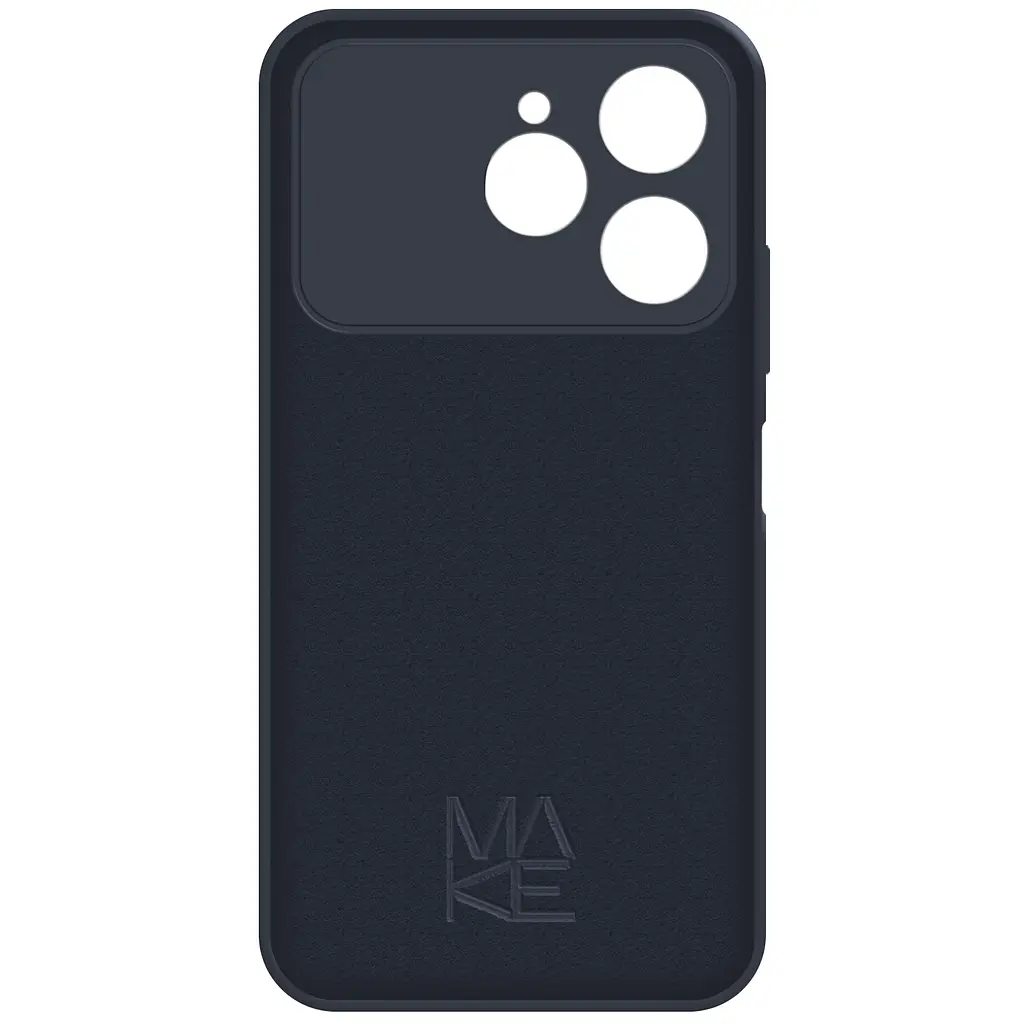 Чохол MAKE Tecno Spark 40 Silicone Ink Black - фото 3