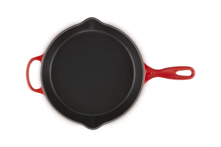 Сковорода Le Creuset Deep Skillet глибока 26 см вишнева 20187260600422 - фото 4