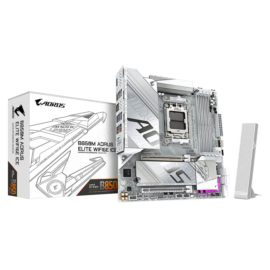 Материнская плата B850M AORUS ELITE WF6E ICE sAM5 Gigabyte teh0024964 - фото 6