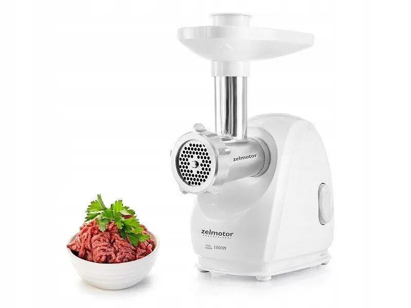 Мясорубка Zelmotor 489.8 White - фото 3