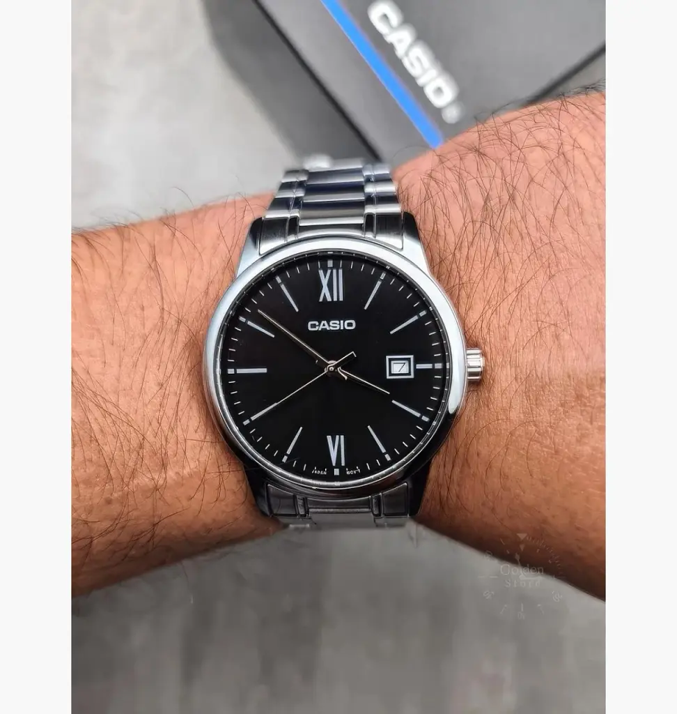 Годинник чоловічий Casio MTP-V002D-1B3 (модуль №2784) - фото 7