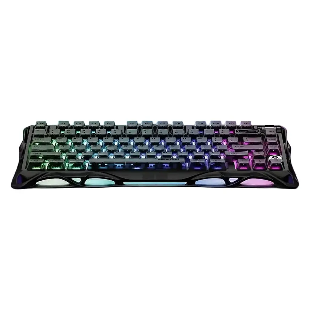 GravaStar Mechanical keyboard GravaStar Mercury V75 80keys, Magnetic Jade Pro, 8K, USB-A, RGB, Stealth Black - фото 3