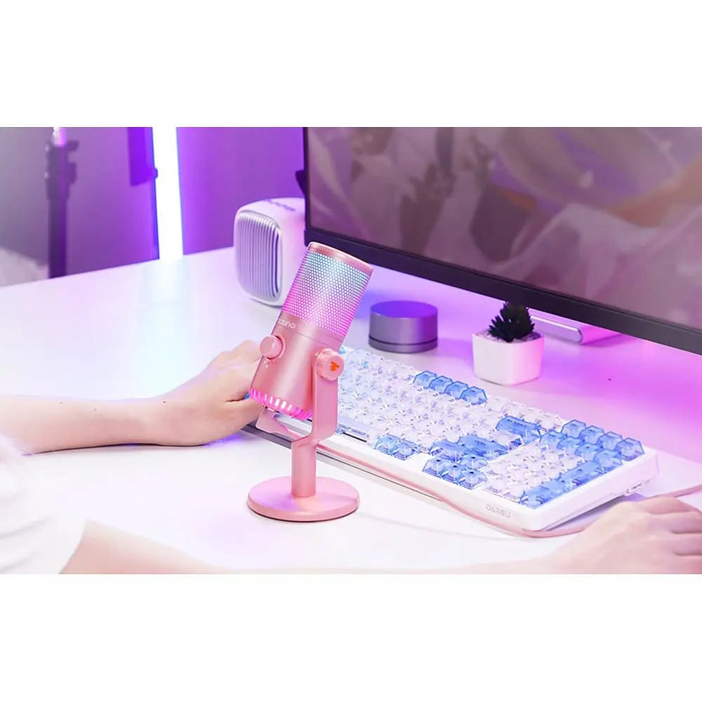 Микрофон Maono DM30 RGB Pink [119502] - фото 7