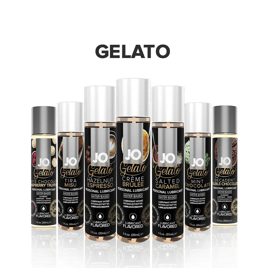 Лубрикант на водній основі System Jo Gelato, 30 мл, Крем-брюле - фото 5